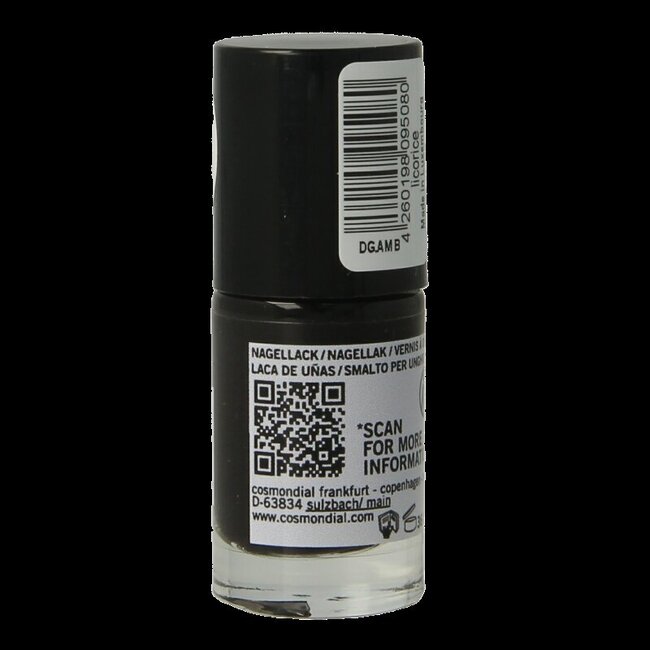 Benecos natural beauty Vernis à ongles vegan Licorice 20-FREE à base de plantes 5 ml