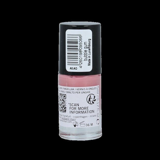 Vernis à ongles vegan Benecos natural beauty Bubble Gum 20-free à base de plantes 5 ml
