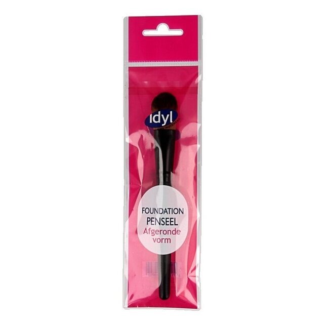 Idyl Foundation penseel afgeronde vorm 1 Stuks