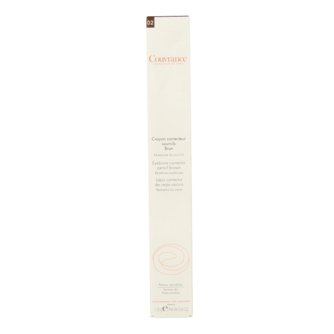 Couvrance wenkbrauwpotlood bruin 1.2 Gram