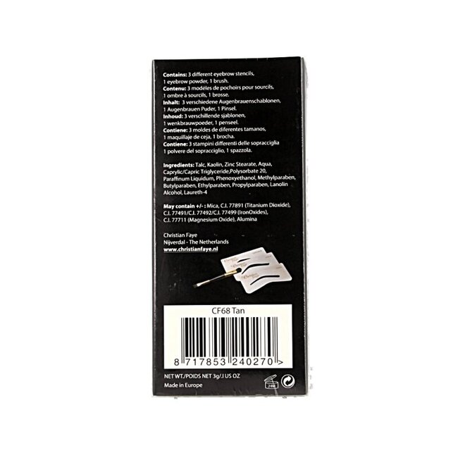 Christian Faye Eyebrow tan 3 Gram