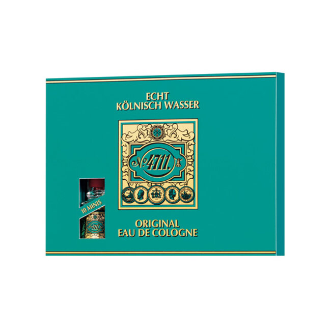 Eau de cologne party pack 3ml 10 Stuks