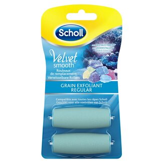 Scholl Scholl Velvet Smooth Recharges Grain Régulier 2 pièces