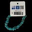 Splitarmband chinese turkoois 1 Stuks