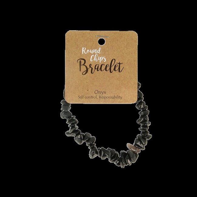 Splitarmband onyx 1 Stuks