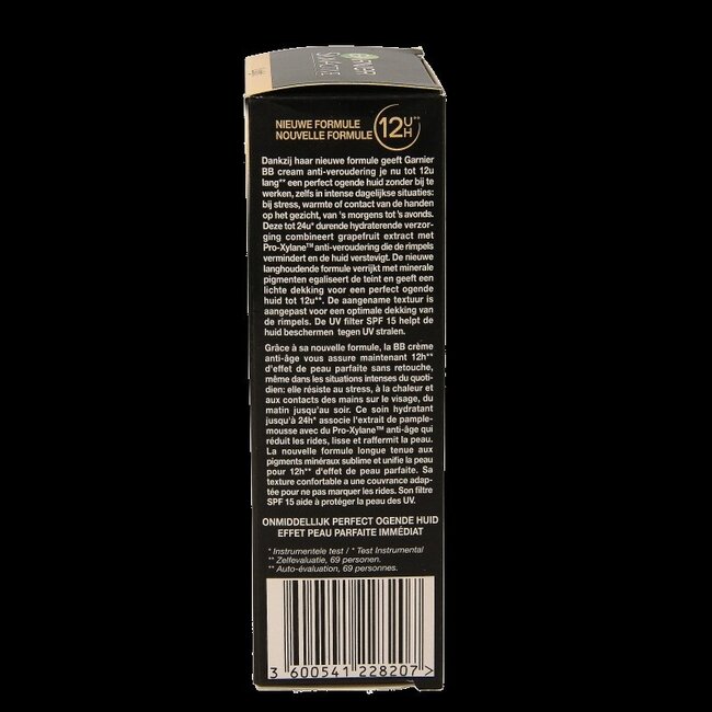 Garnier Skin Naturals BB Crème Anti-Âge Teinte Claire 50 ml