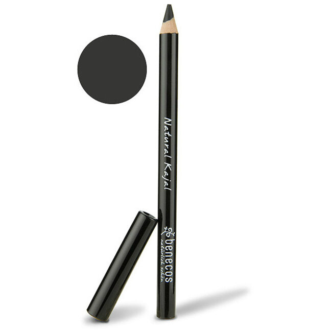 Natural kajal eyepencil zwart-black 1 Stuks