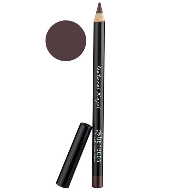 Natural kajal eyepencil bruin  - brown 1 Stuks