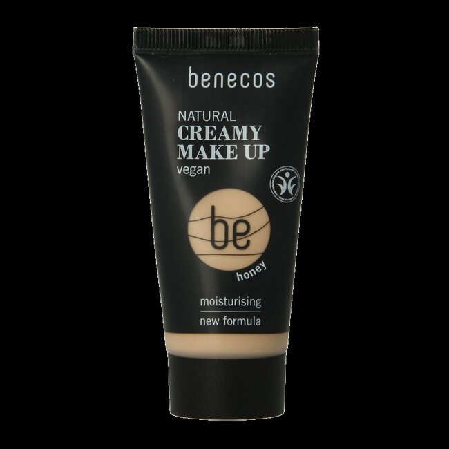 Natural creamy make up foundation honey 30 Milliliter