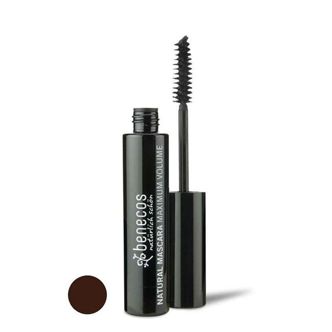 Natural mascara maximum volume smooth brown 8 Milliliter