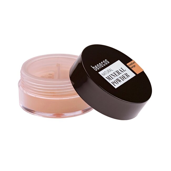 Natural loose mineral powder medium beige 6 Gram