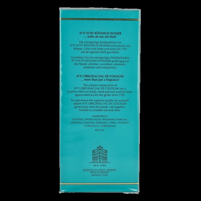 4711 Eau de cologne flacon 300 Milliliter