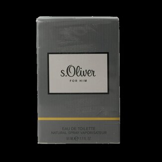 S Oliver S Oliver For Him Eau de Toilette en spray 50 millilitres