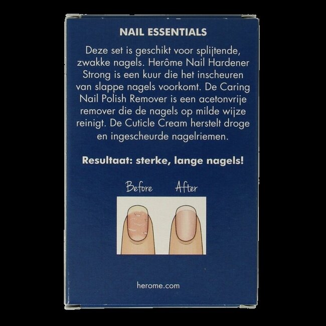 Herome Essentials set voor zwakke en splijtende nagels 1 Set