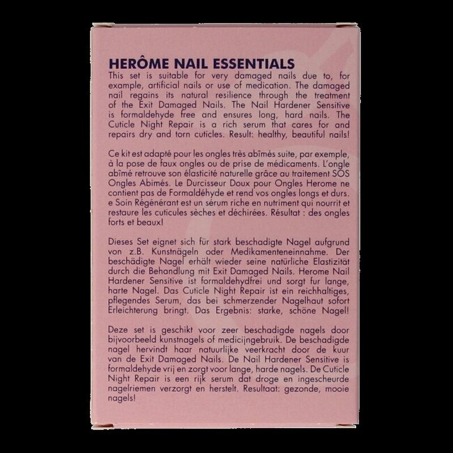 Herome Essentials set voor kunstnagels of medicijngebruik 1 Set