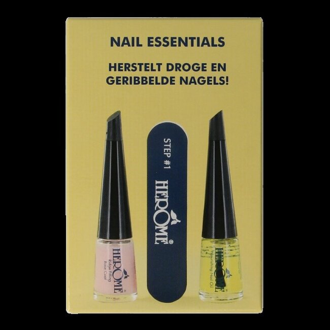Essentials set voor droge & geribbelde nagels 1 Set