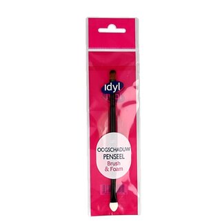 Idyl Oogschaduw penseel brush & foam 1 Stuks