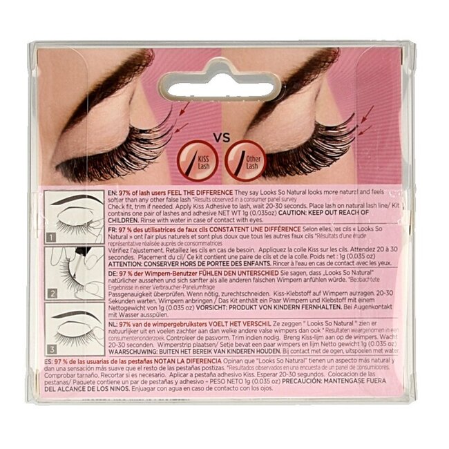 Kiss Looks so natural lash sly 1 pièce