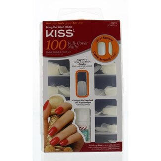 Kiss Kiss Faux ongles Full Cover Short Square 1 set