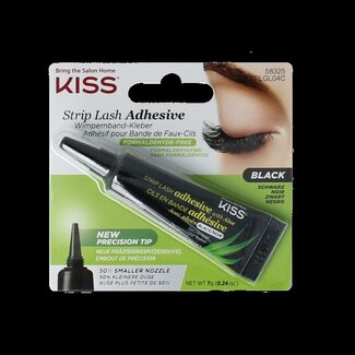 Kiss Kiss Ever EZ Colle à Faux Cils Latex Noir 1 Pièce