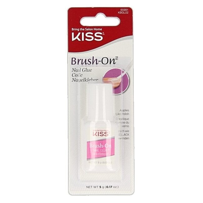 Nail glue brush on 1 Stuks