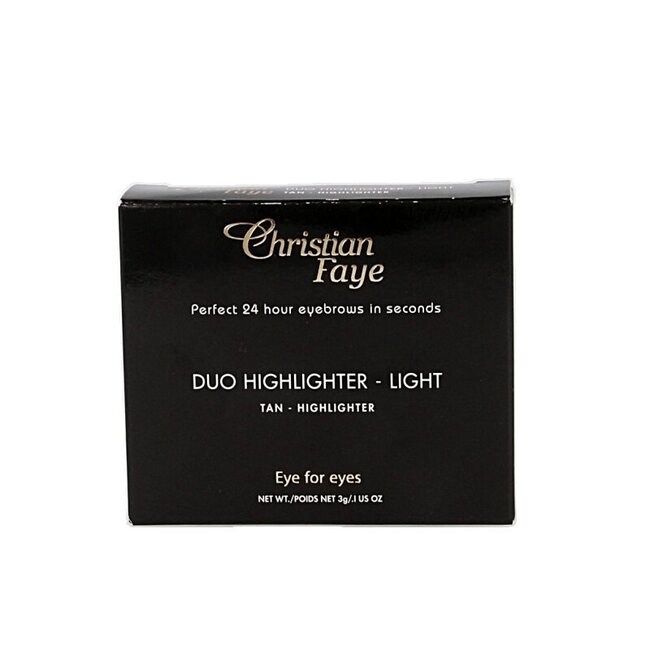 Eyebrow make up duo highlighter light 1 Stuks