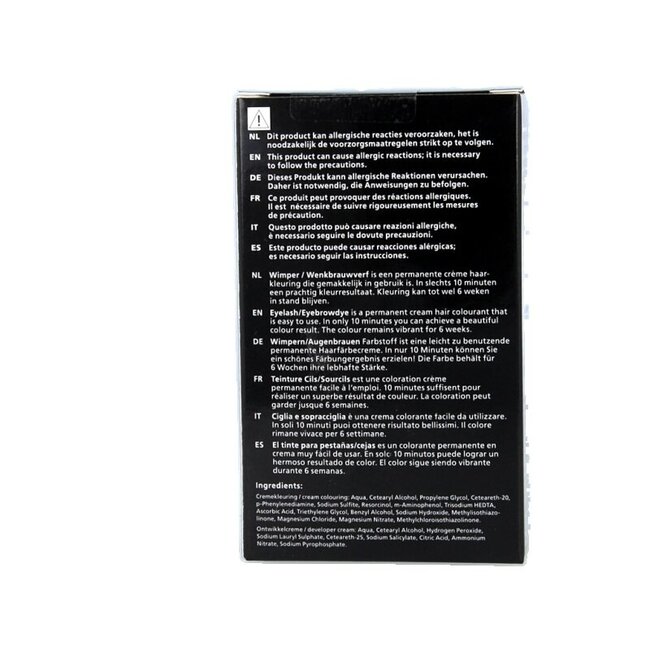 Christian Faye Teinture sourcils/cils noir 1 pièce