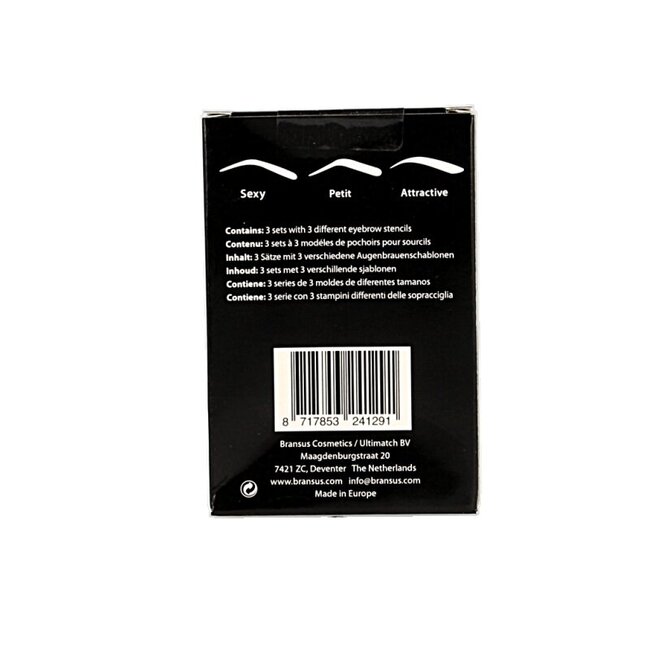 Christian Faye Kit de pochoirs pour sourcils SPA 1 Set