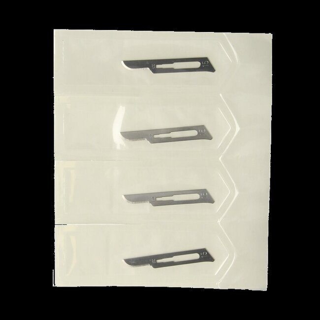 Scalpelmesjes 5cm steriel 1015/15 4 Stuks