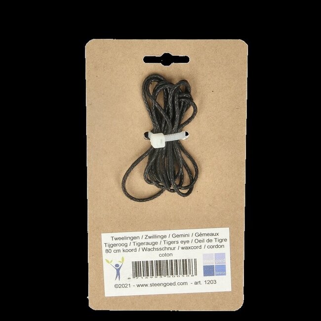 Pendentif pierre de zodiaque Gémeaux Steengoed, 1 pièce