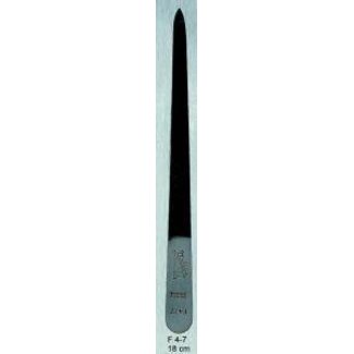 Malteser Nagelvijl 18cm pol bl rnd F4-7 1 Stuks