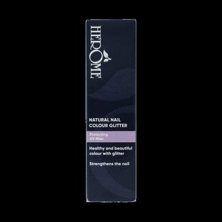 Herome Natural nail colour glitter 10 Milliliter