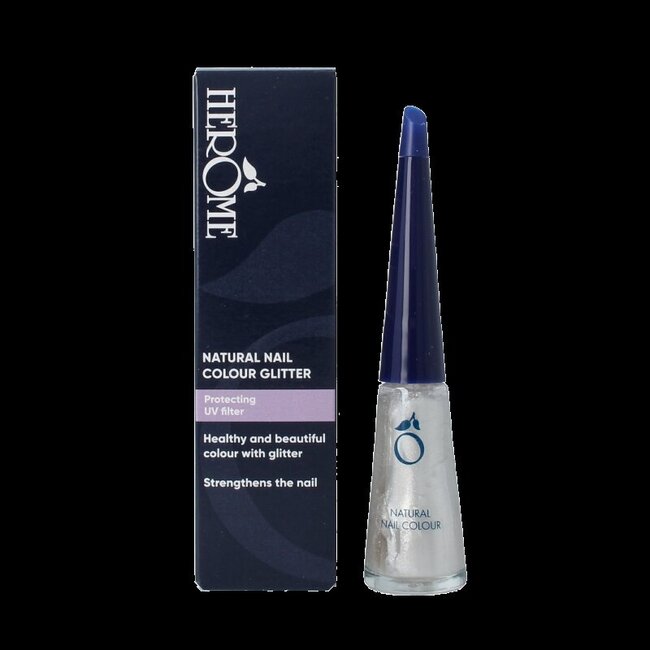 Herome Natural nail colour glitter 10 Milliliter