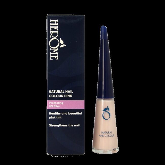 Herome Natural Nail Colour Pink 10 ml