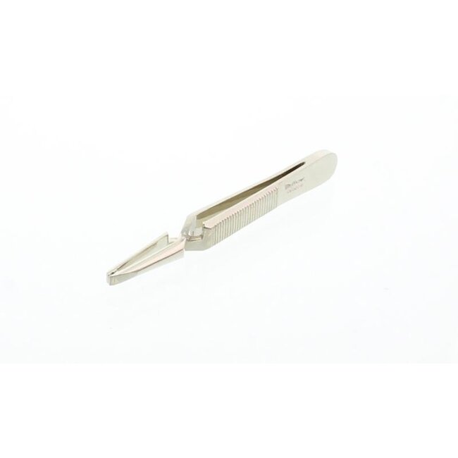 Pincet professioneel inox 6.5cm nikkel 446 1 Stuks