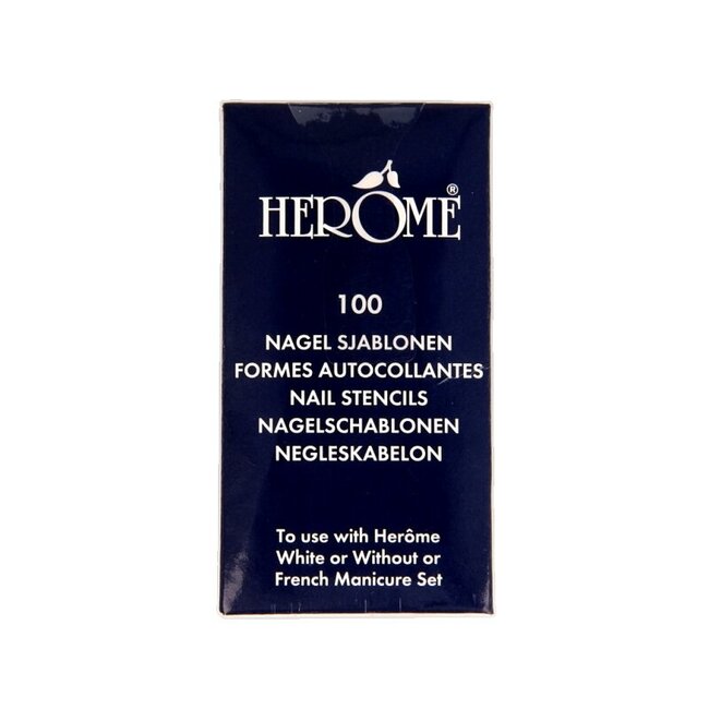 Nagel sjablonen 10 vellen in doos 100 Stuks