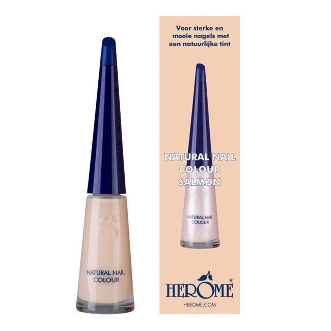 Natural nail colour salmon 10 Milliliter