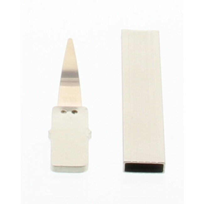 Tandenstoker 6cm nikkel K26/50 1 Stuks