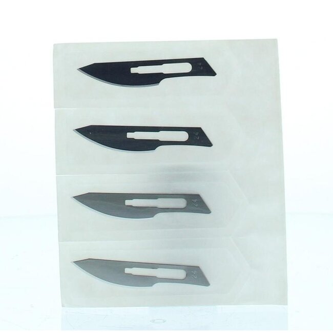 Scalpelmesjes 4cm steriel 1015/24 100 Stuks