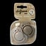 Difrax Fopspeen 6-18 maanden harmony light grey/dark grey 2 Stuks