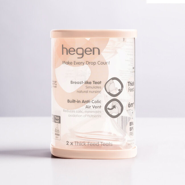Hegen Flessenspeen thick feed 2 Stuks