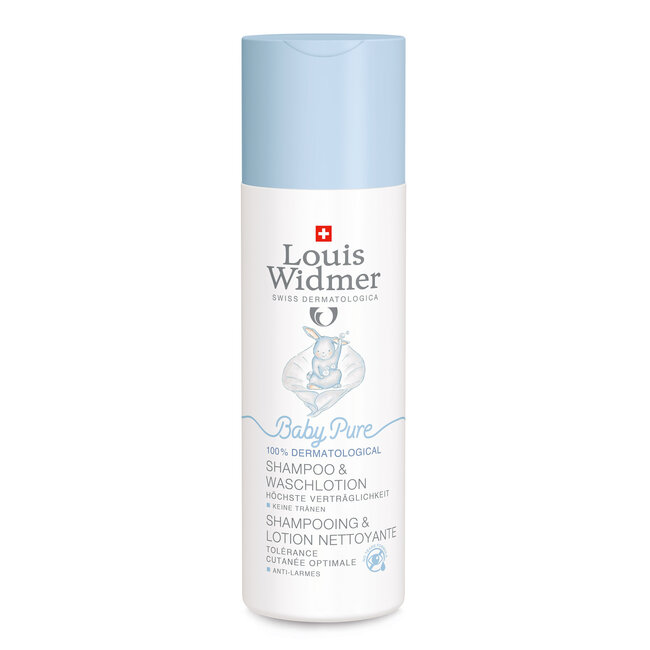 BabyPure shampoo en waslotion zonder parfum 200 Milliliter