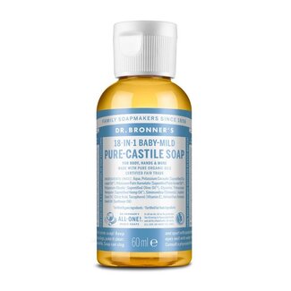 Dr Bronners Liquid baby mild 60 Milliliter