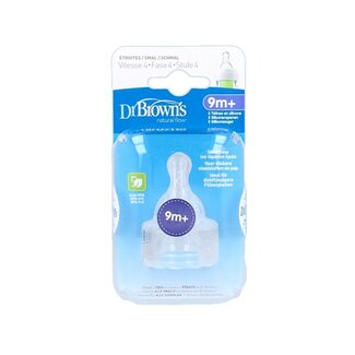 Dr. Brown's Dr. Brown's Speen standaard hals fles fase 4 pap 2 Stuks