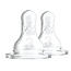 Speen standaard hals fles fase 3 2 Stuks