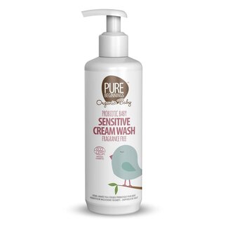 Pure Beginnings Probiotic baby sensitive cream wash 250 Milliliter