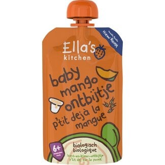 Ella's Kitchen Baby ontbijtje mango 6+ maanden bio 100 Gram