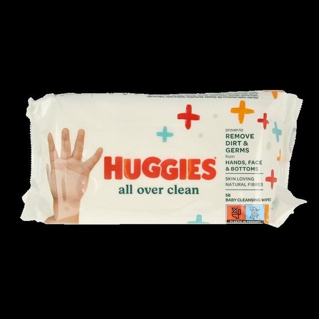Doekjes all over clean 56 Stuks