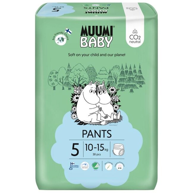 Muumi Baby Baby luierbroekje 5 10-15kg 38 Stuks