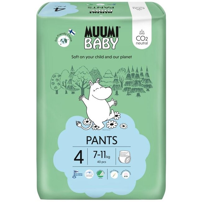 Baby luierbroekje 4 7-11kg 40 Stuks